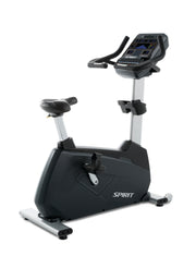 Spirit, CU900 Upright Bike, 77" x 32" x 67"