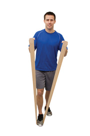 Val-u-Band Resistance Bands, Dispenser Roll, 50 Yds., Pear-Level 0/7, Latex-Free