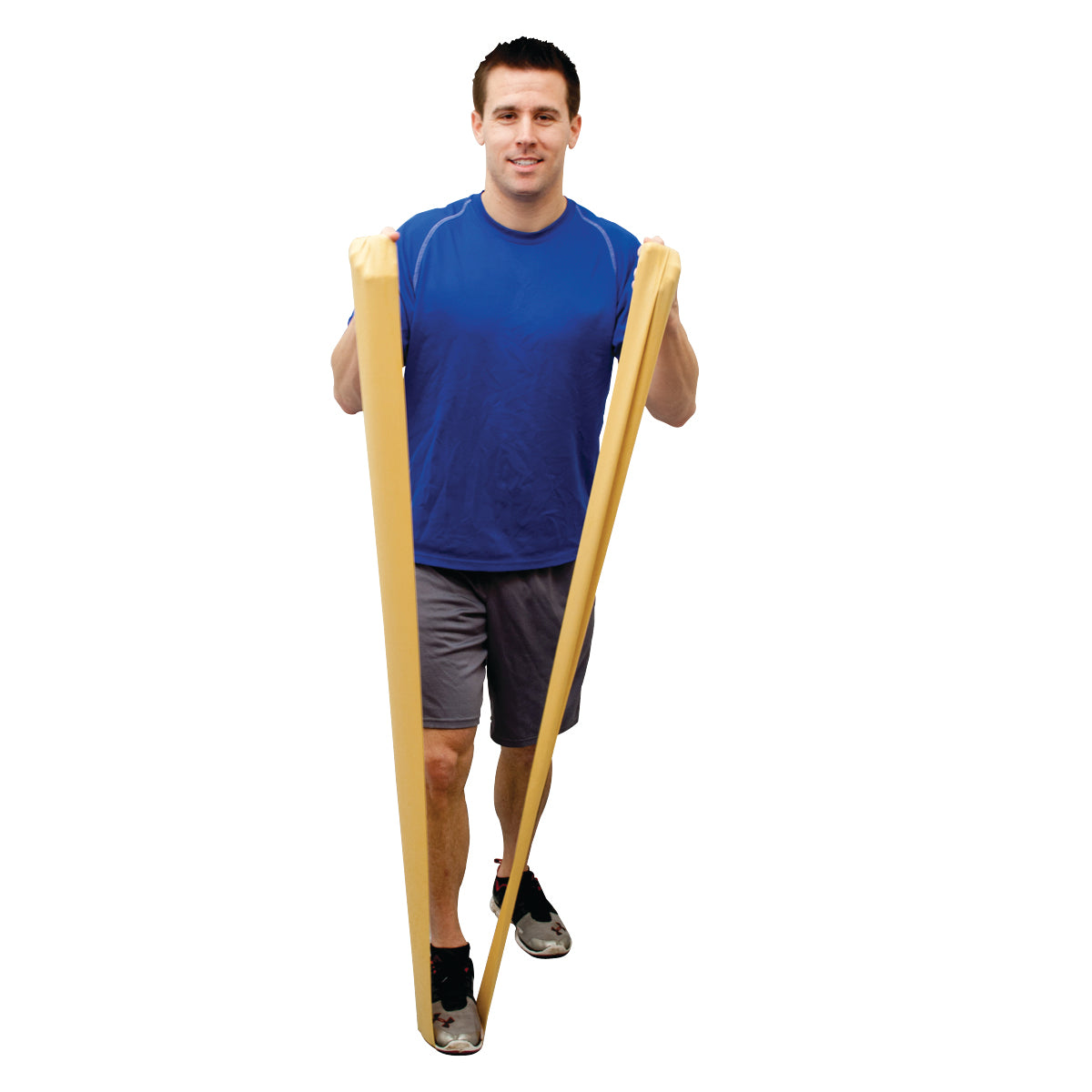 Val-u-Band Resistance Bands, Dispenser Roll, 6 Yds., Pineapple-Level 7/7, Latex-Free
