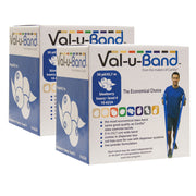 Val-u-Band Resistance Bands, Dispenser Roll, 100 Yds. (2 x 50 Yds.), Blueberry-Level 4/7, Contains Latex
