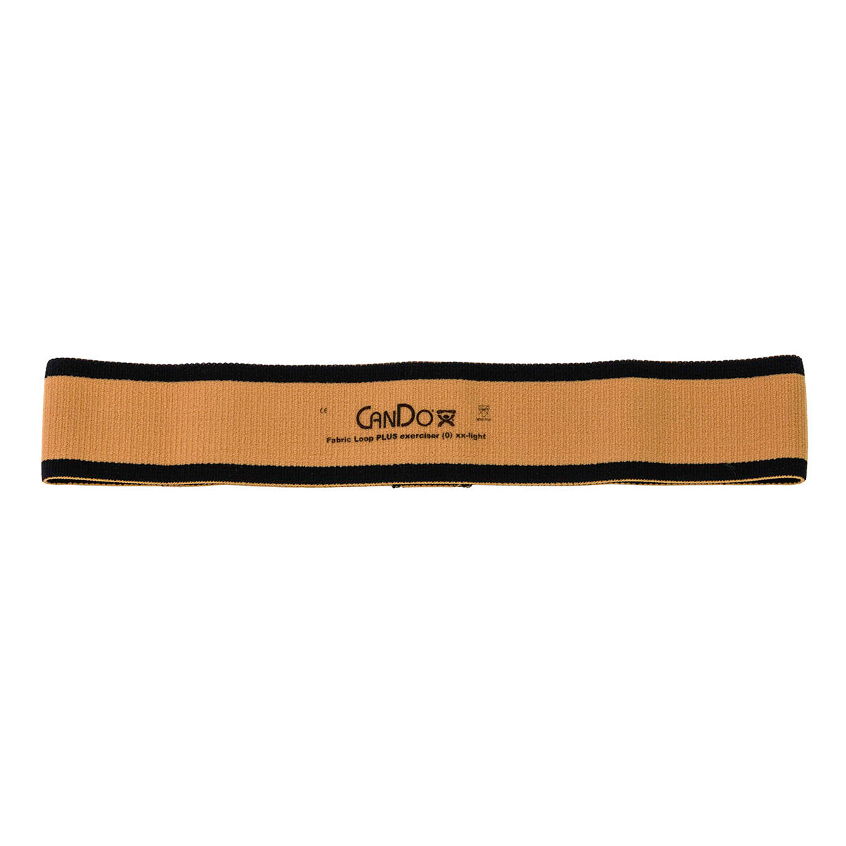 CanDo Fabric Loop Plus, 12" Long Single Loop, Tan (XX-Light)