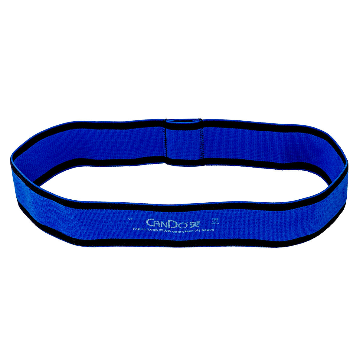 CanDo Fabric Loop Plus, 12" Long Single Loop, Blue (Heavy)