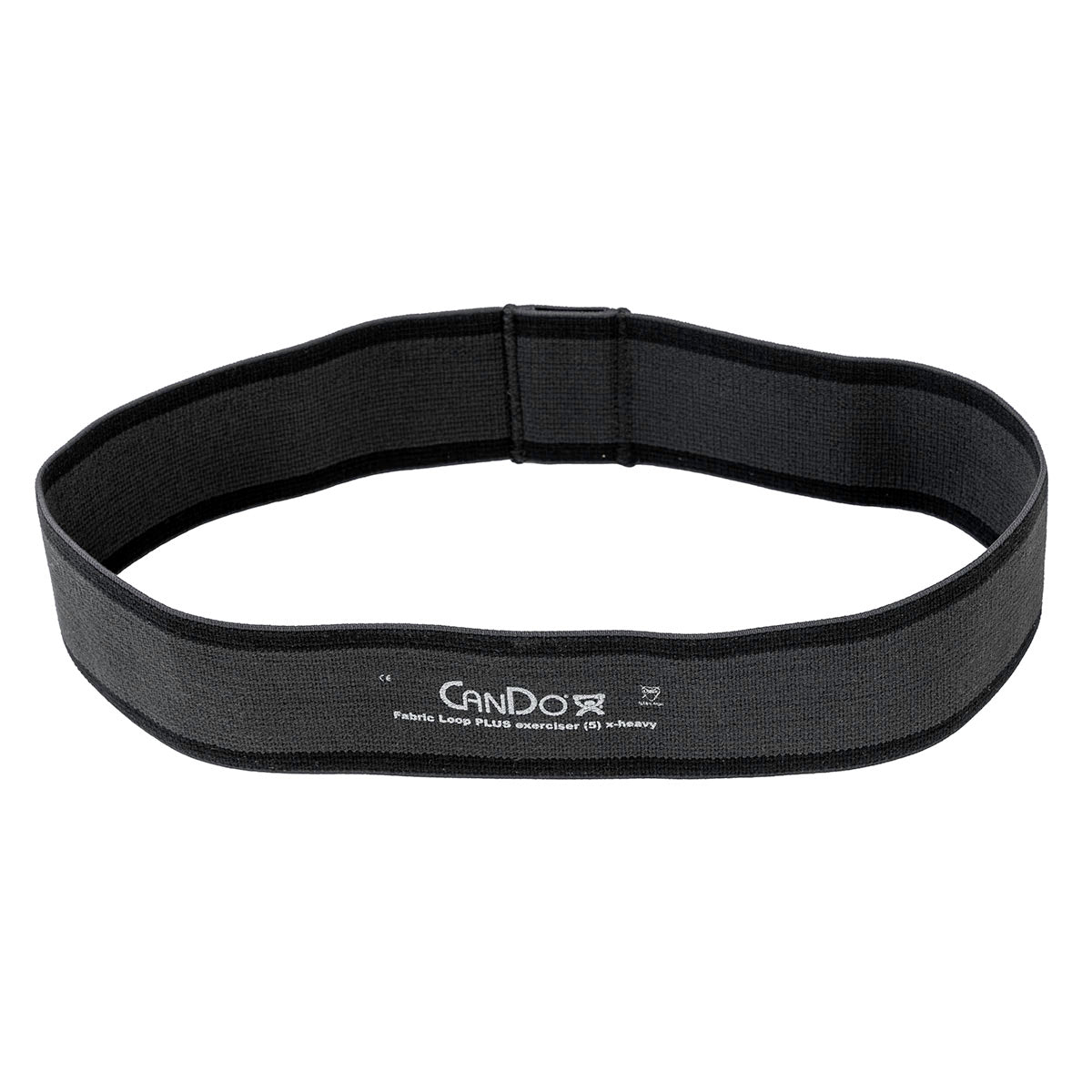 CanDo Fabric Loop Plus, 12" Long Single Loop, Black (X-Heavy)