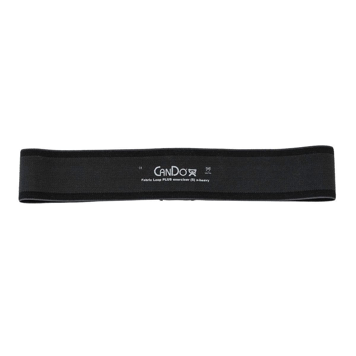 CanDo Fabric Loop Plus, 12" Long Single Loop, Black (X-Heavy)