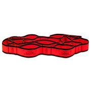 CanDo Multi-Grip Exerciser Plus, 6 Foot Exerciser, 9 Loops, Red (Light)