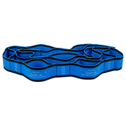 CanDo Multi-Grip Exerciser Plus, 6 Foot Exerciser, 9 Loops, Blue (Heavy), Case of 24