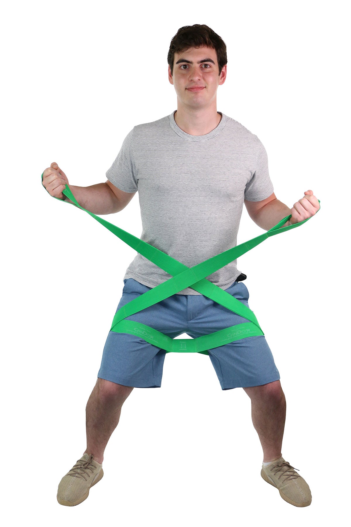CanDo Multi-Grip Exerciser 30 Yard Roll, Medium, Green