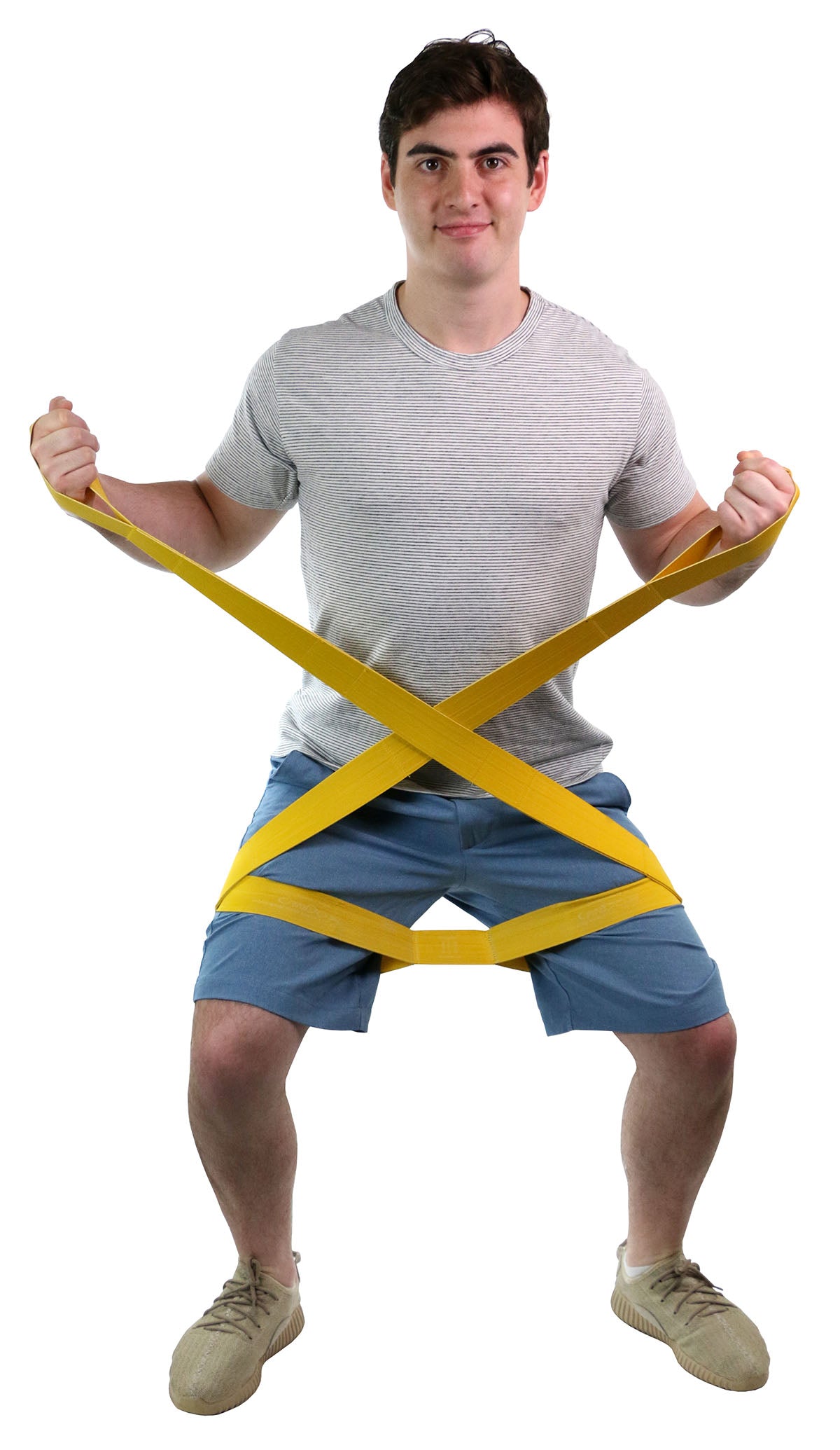 CanDo Multi-Grip Exerciser 30 Yard Roll, XXX-Heavy, Gold