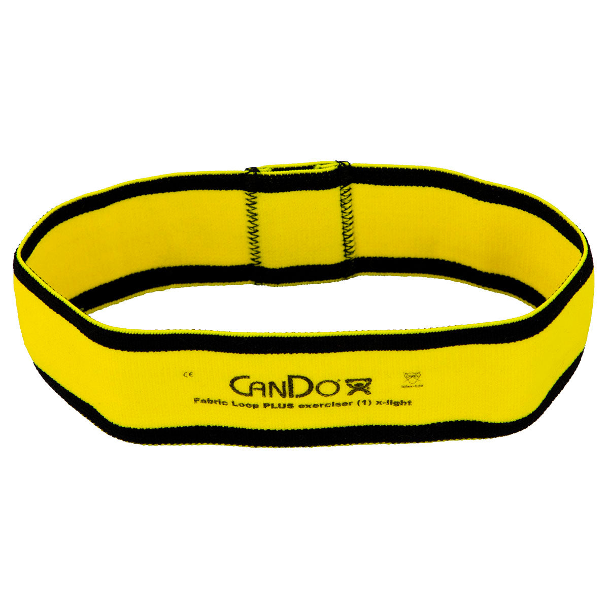 CanDo Fabric Loop Plus, 8" Long Single Loop, Yellow (X-Light)