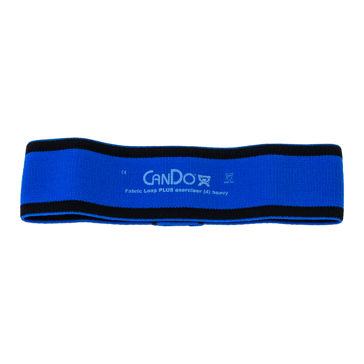CanDo Fabric Loop Plus, 8" Long Single Loop, Blue (Heavy)