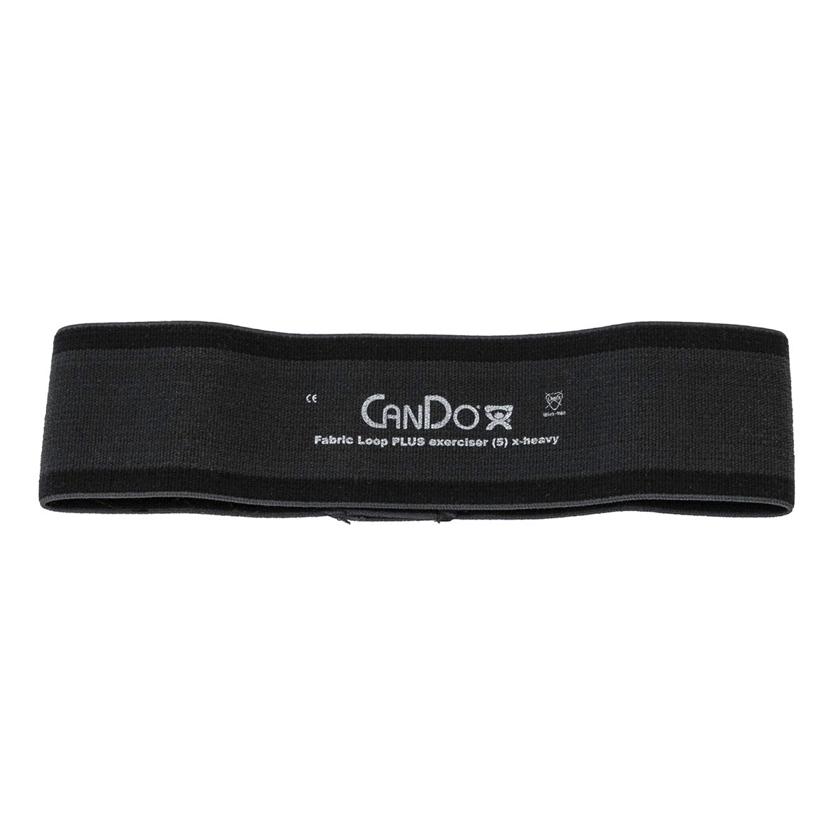 CanDo Fabric Loop Plus, 8" Long Single Loop, Black (X-Heavy)