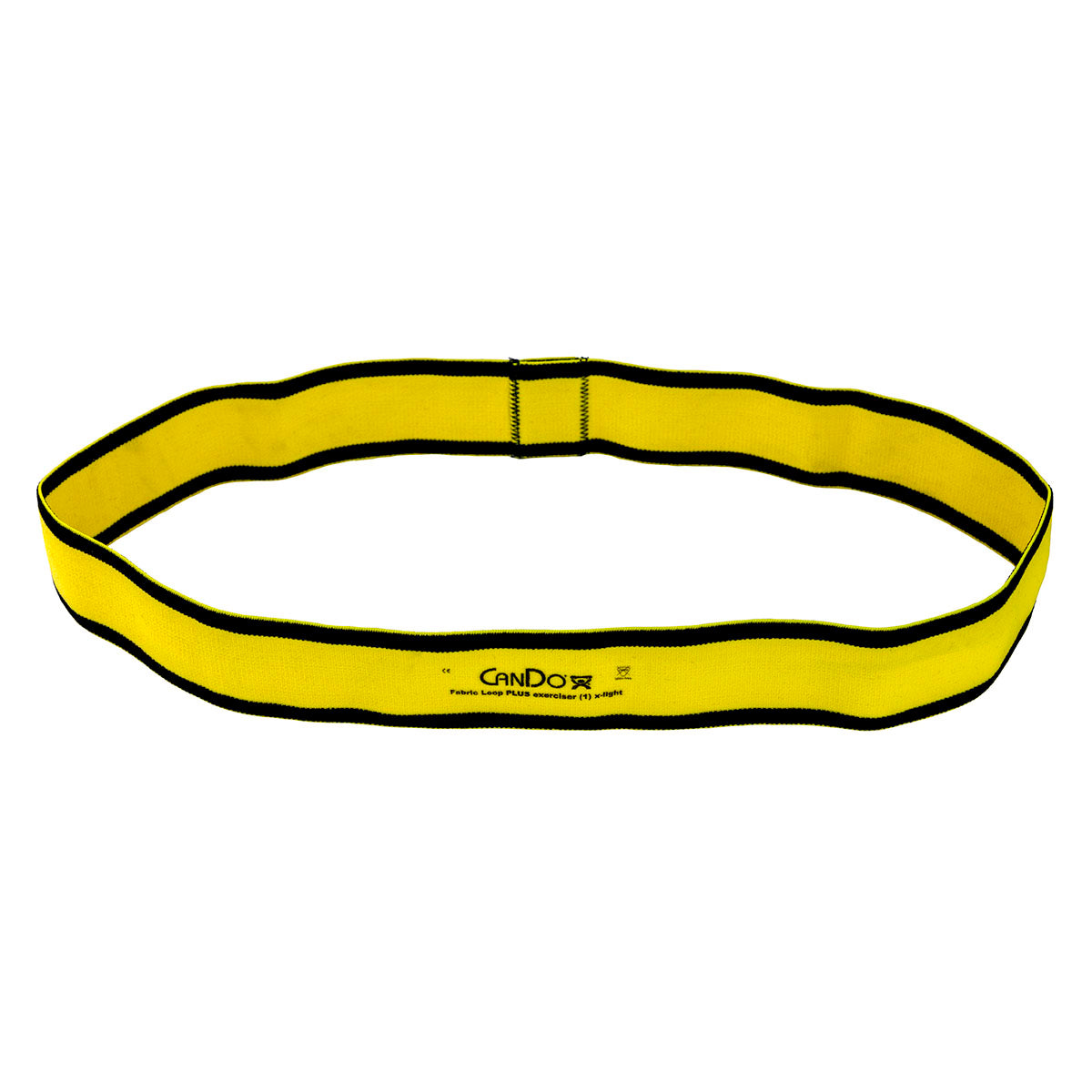 CanDo Fabric Loop Plus, 18" Long Single Loop, Yellow (X-Light)