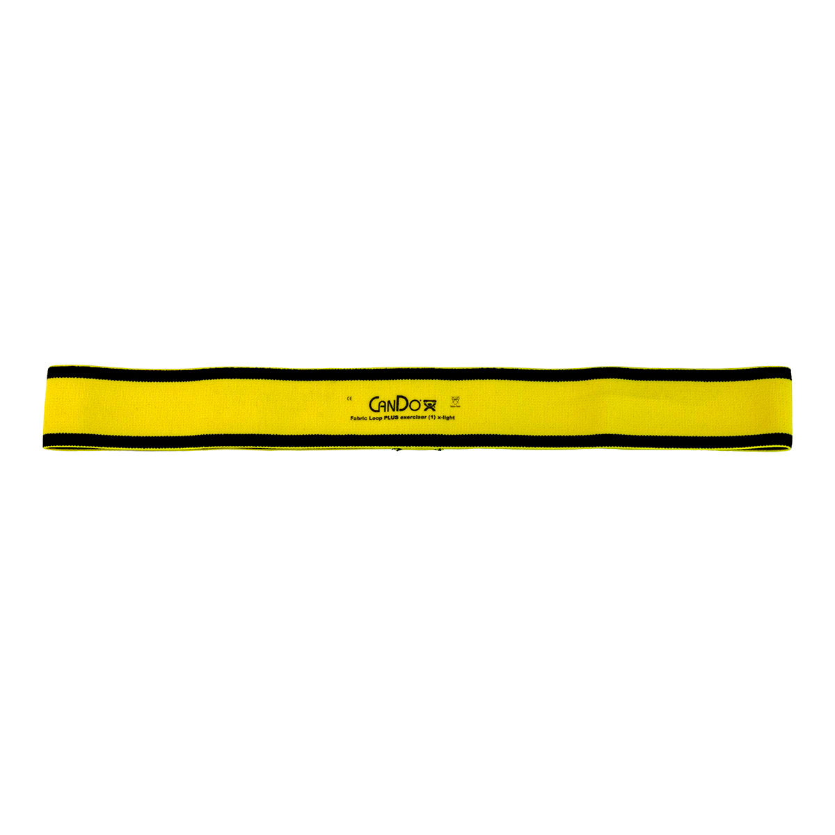 CanDo Fabric Loop Plus, 18" Long Single Loop, Yellow (X-Light)