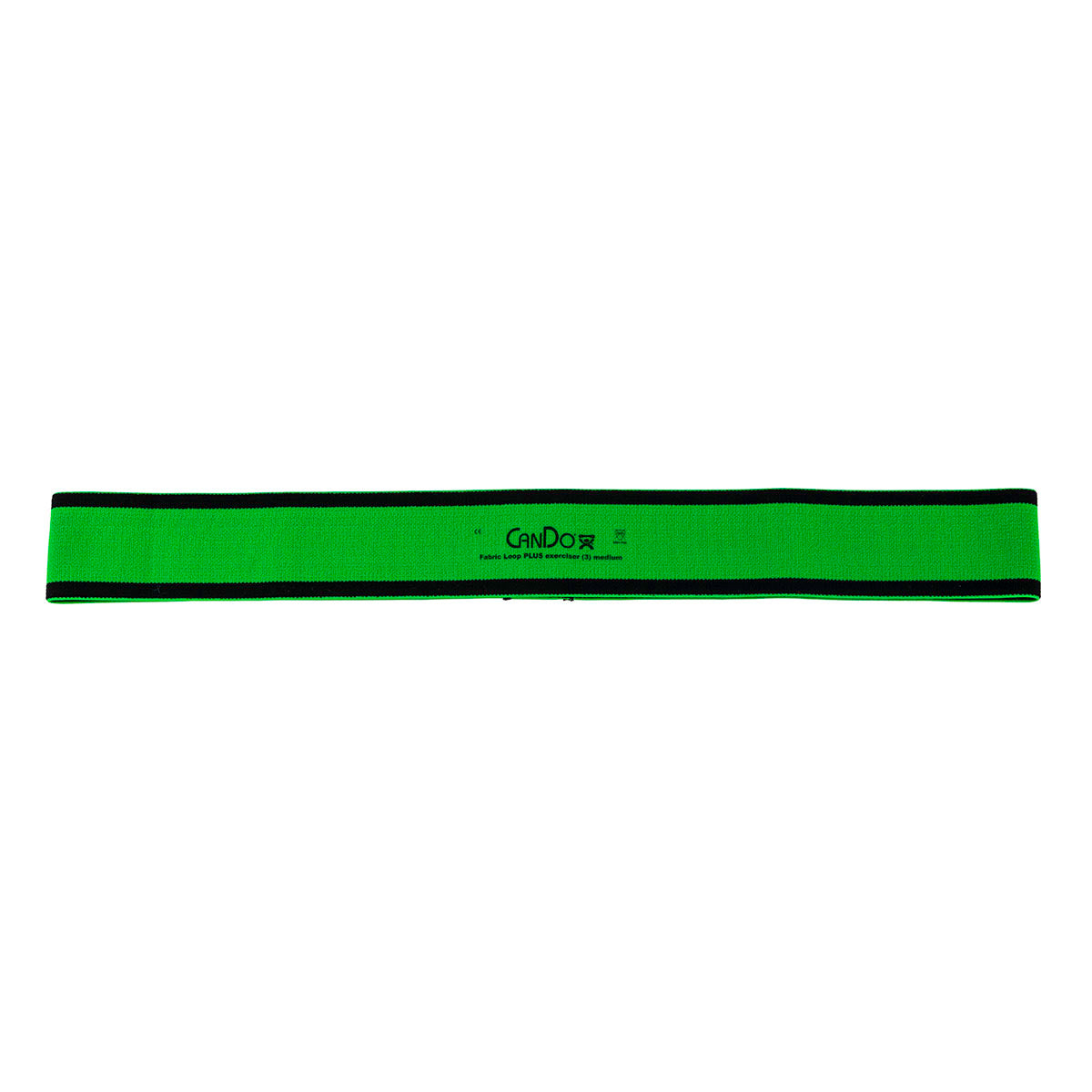 CanDo Fabric Loop Plus, 18" Long Single Loop, Green (Medium)