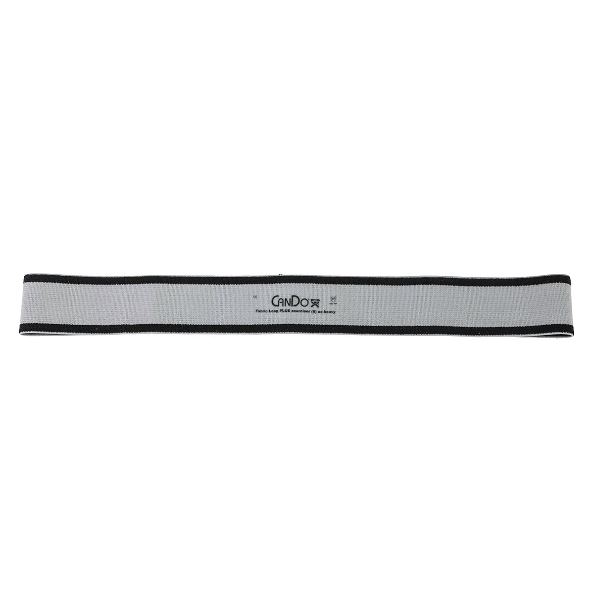 CanDo Fabric Loop Plus, 18" Long Single Loop, Silver (XX-Heavy)