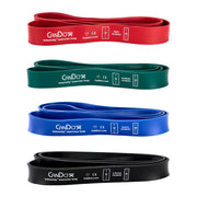 CanDo Intensity Loop, Set of 4: Red (Light) through Black (X-Heavy)