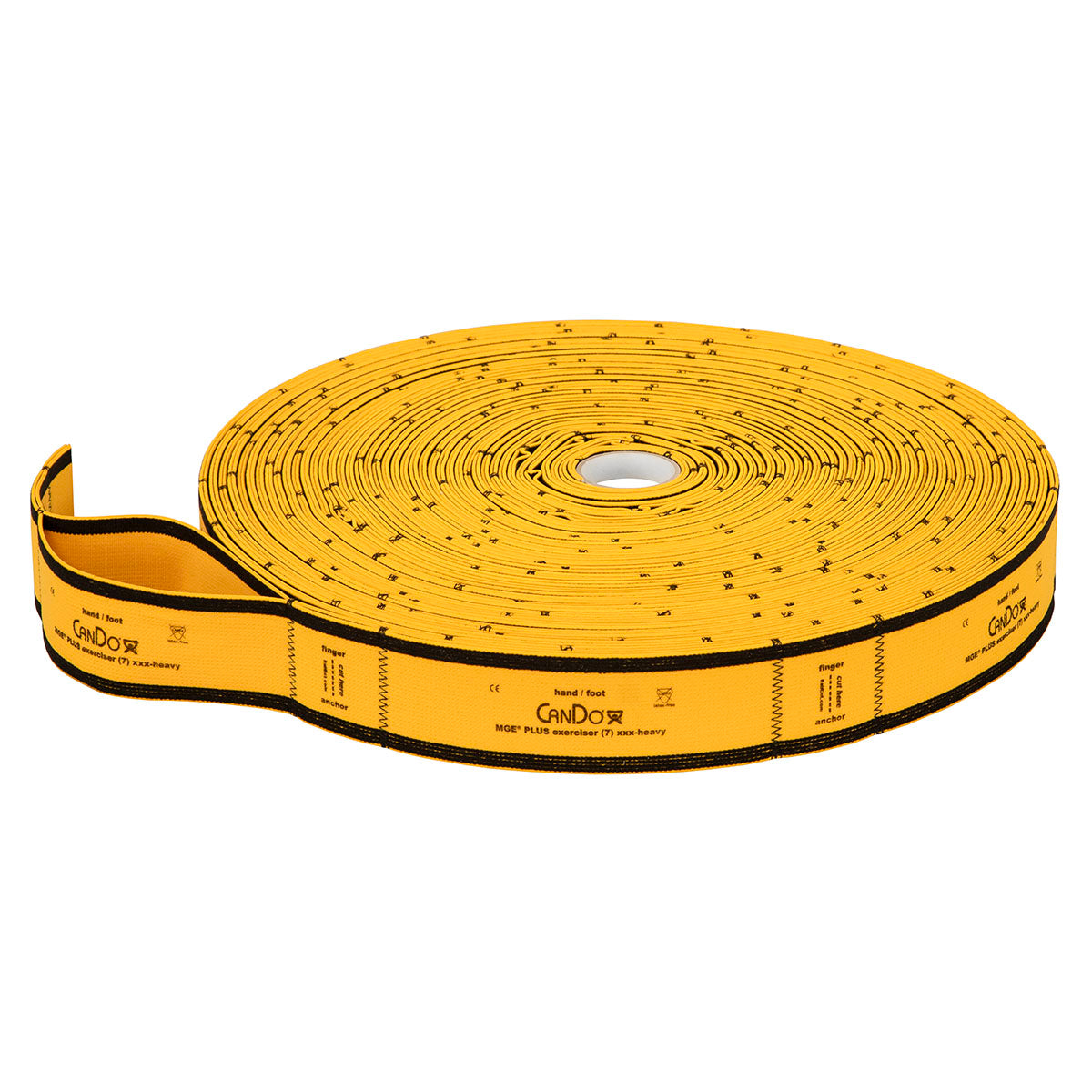 CanDo Multi-Grip Exerciser Plus, 30 Yard Roll, Gold (XXX-Heavy)