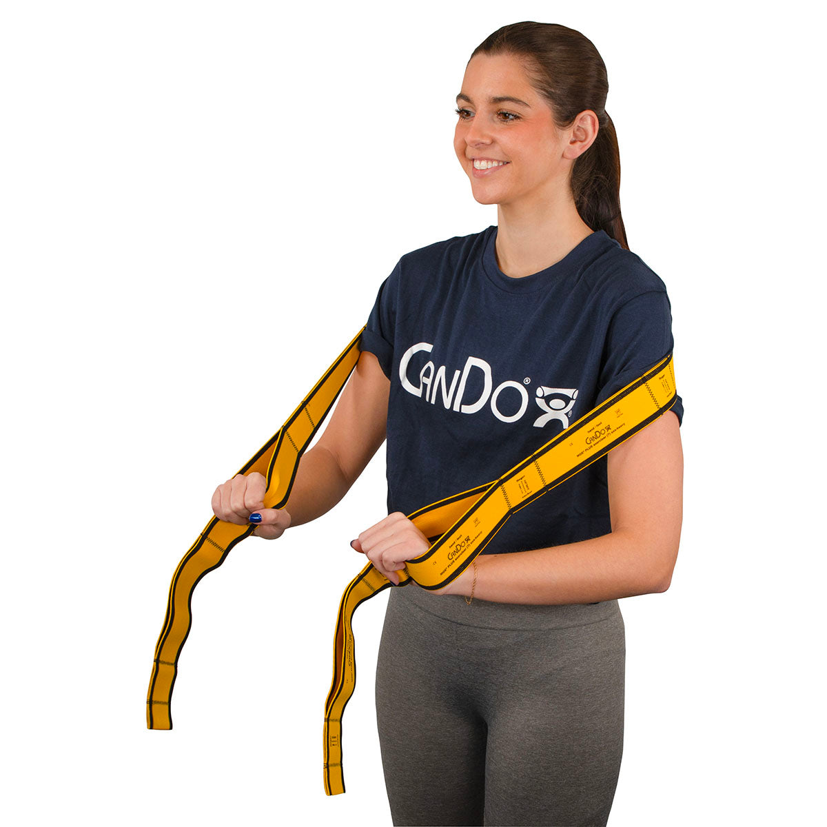 CanDo Multi-Grip Exerciser Plus, 30 Yard Roll, Gold (XXX-Heavy)