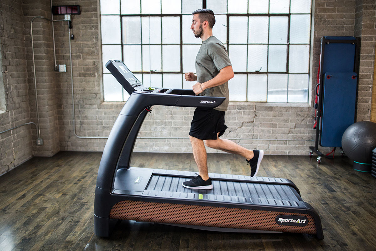 SportsArt, N685 Status Verde Eco-Natural Treadmill, Unmotorized