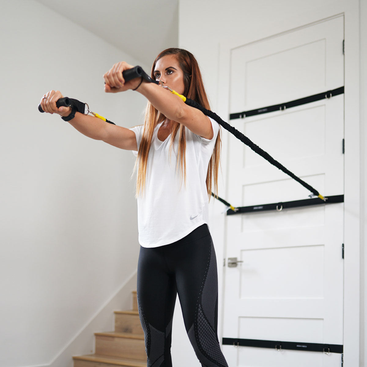 Iron Neck, Tri Clip Door Belt