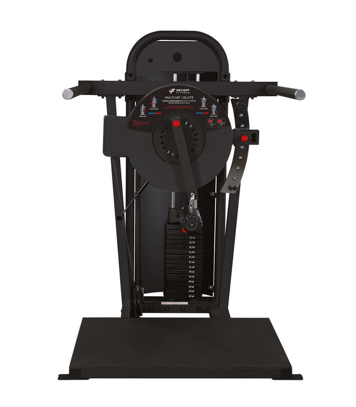 Inflight Fitness, Multi-Hip/Glute, Rear Shrouds