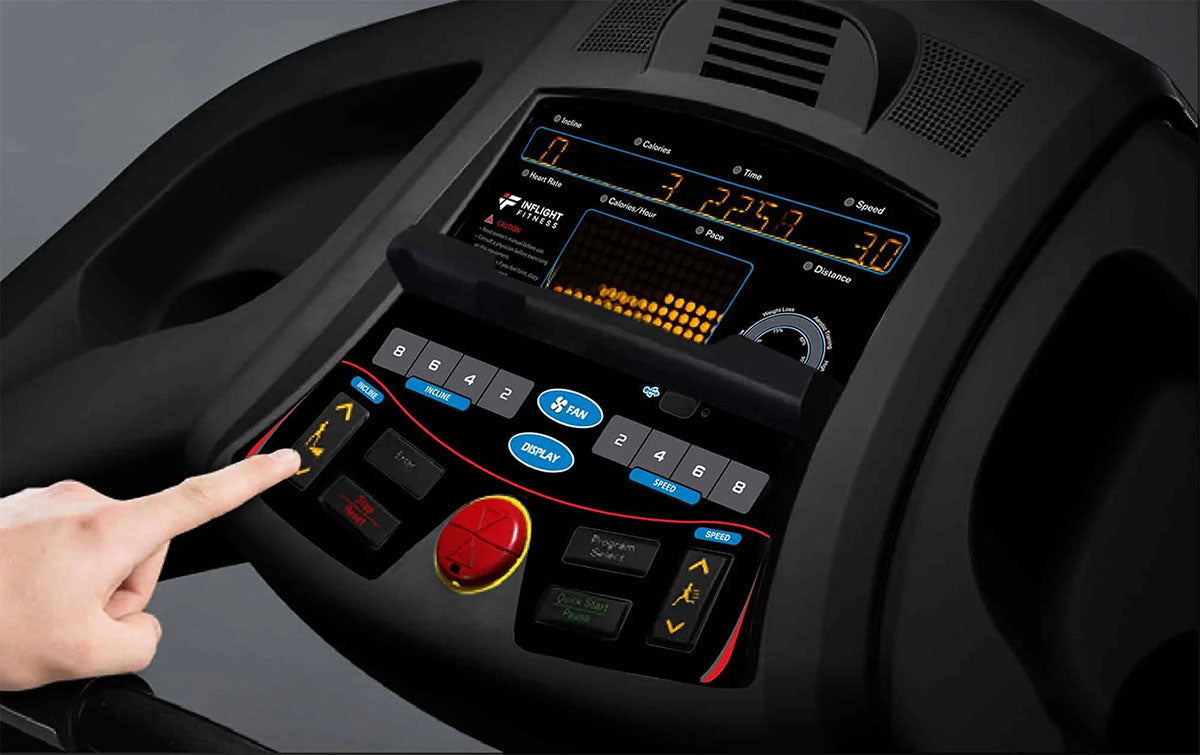 Inflight Fitness M6 Treadmill with AC Motor