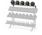 Batca Fitness Systems, Optional Ball Rack for 3 Tier 6' Dumbbell Rack