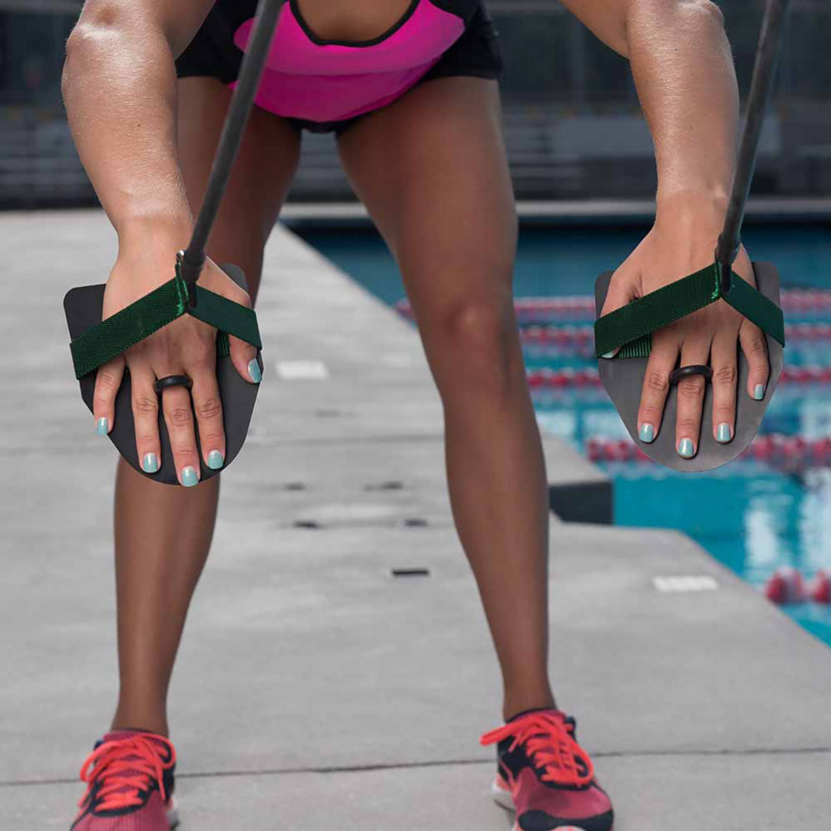 StrechCordz with Paddles, Red (12 - 31 lbs)