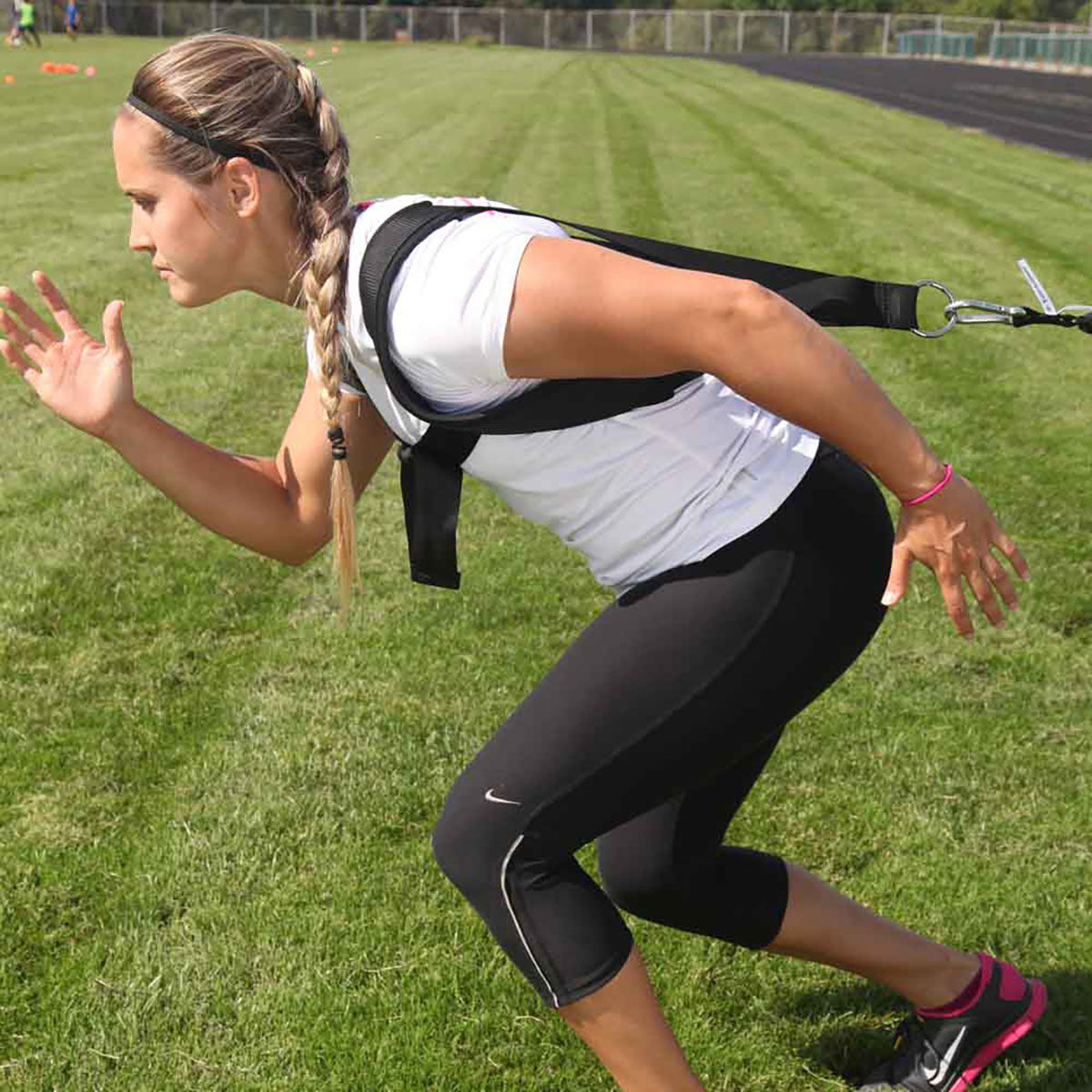 TurfCordz Replacement Safety Cord, Tubing, 2 ft, Blue (14 - 34 lbs)