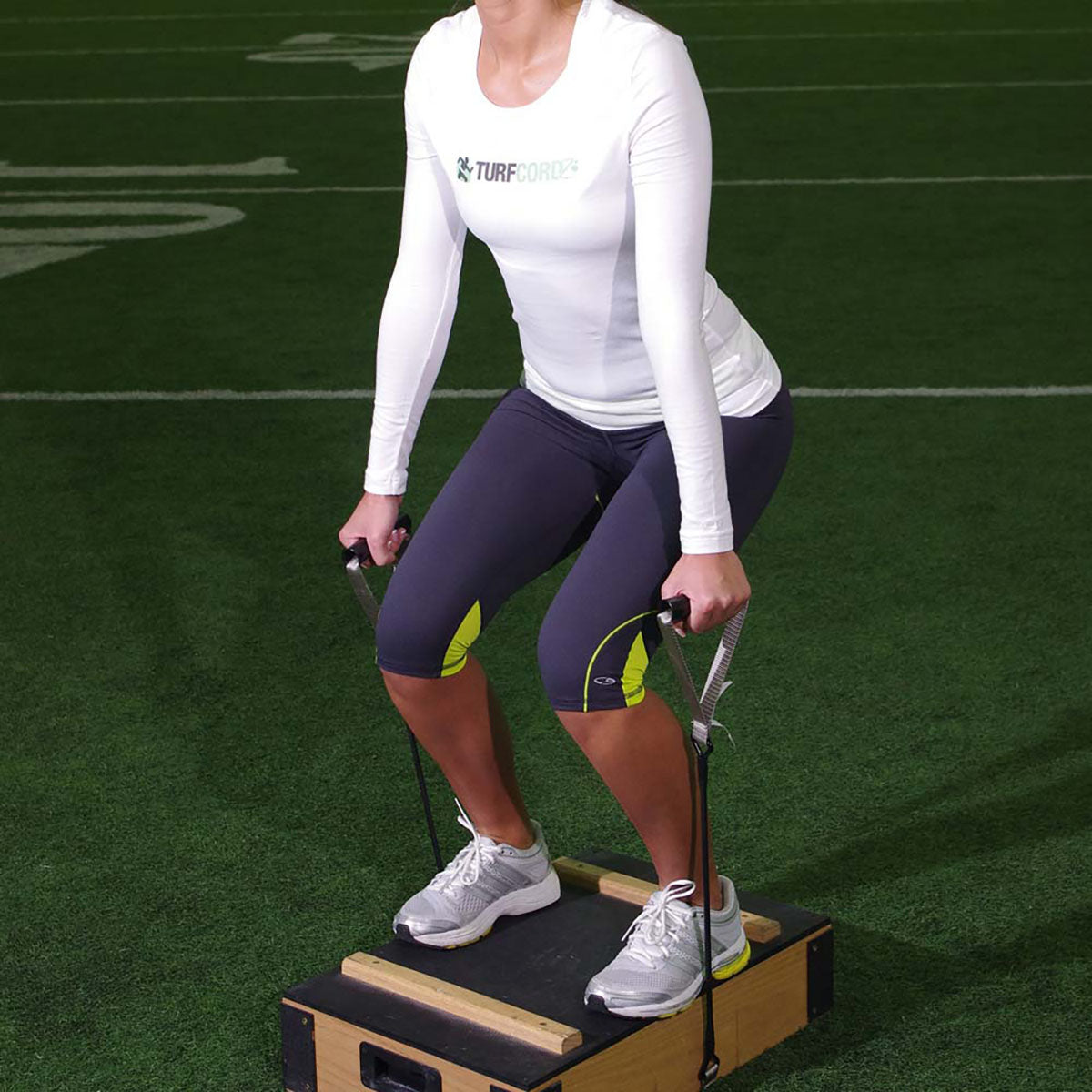 TurfCordz Squat Cordz, Green (8 - 24 lbs)