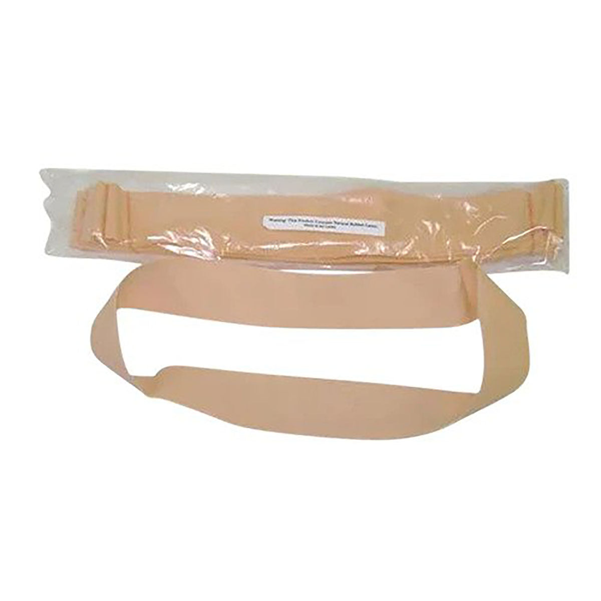 Fit-Loops Latex Bands, Orange (Light), Pack of 10