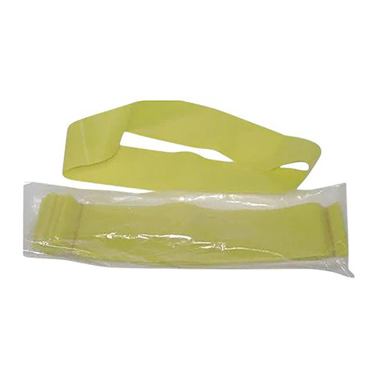 Fit-Loops Latex Bands, Yellow (Medium), Pack of 10