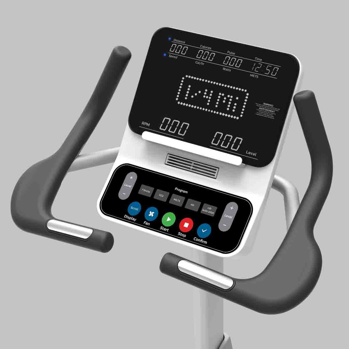 Spirit Rehab, 4.0U Upright Bike, 43" x 22" x 54"