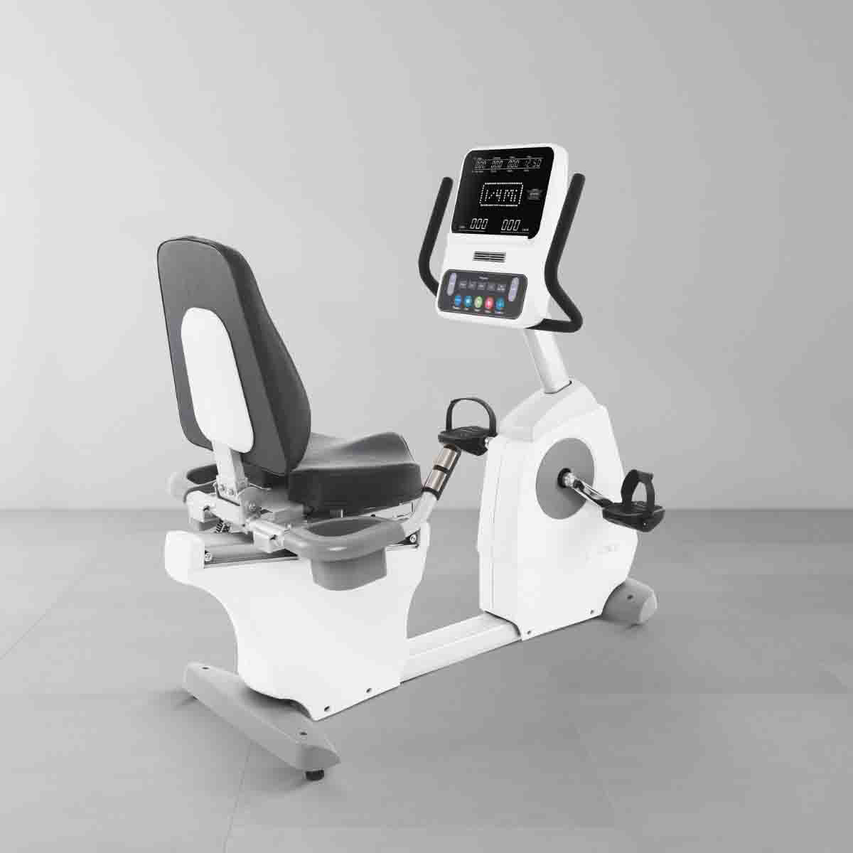 Spirit Rehab, 4.0R Recumbent Bike, 57" x 29" x 47"