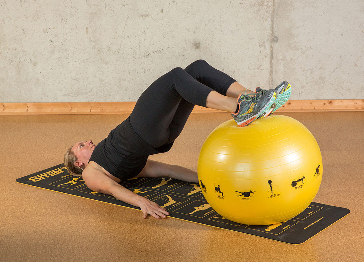 Smart Stability Ball, Yellow, 55cm