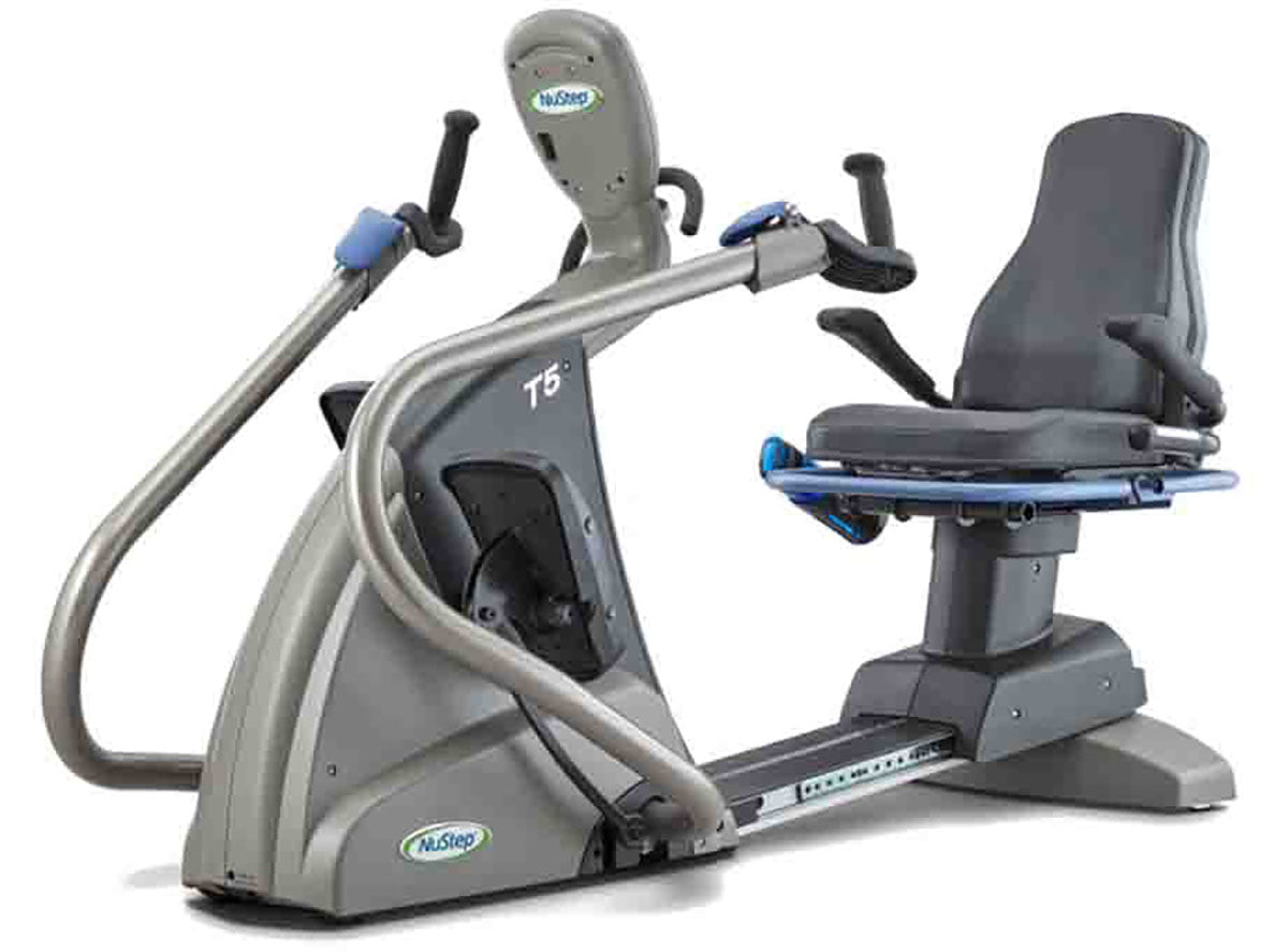 NuStep T5 Recumbent Cross Trainer plus Stability Essentials Bundle