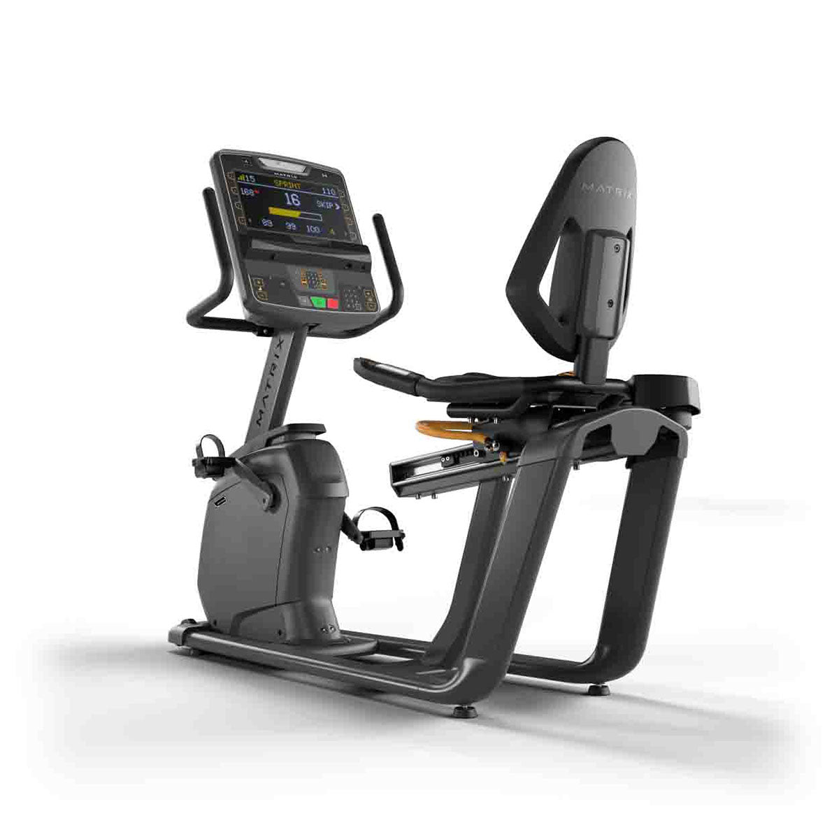 Matrix Lifestyle Recumbent Cycle with Premium LED Console