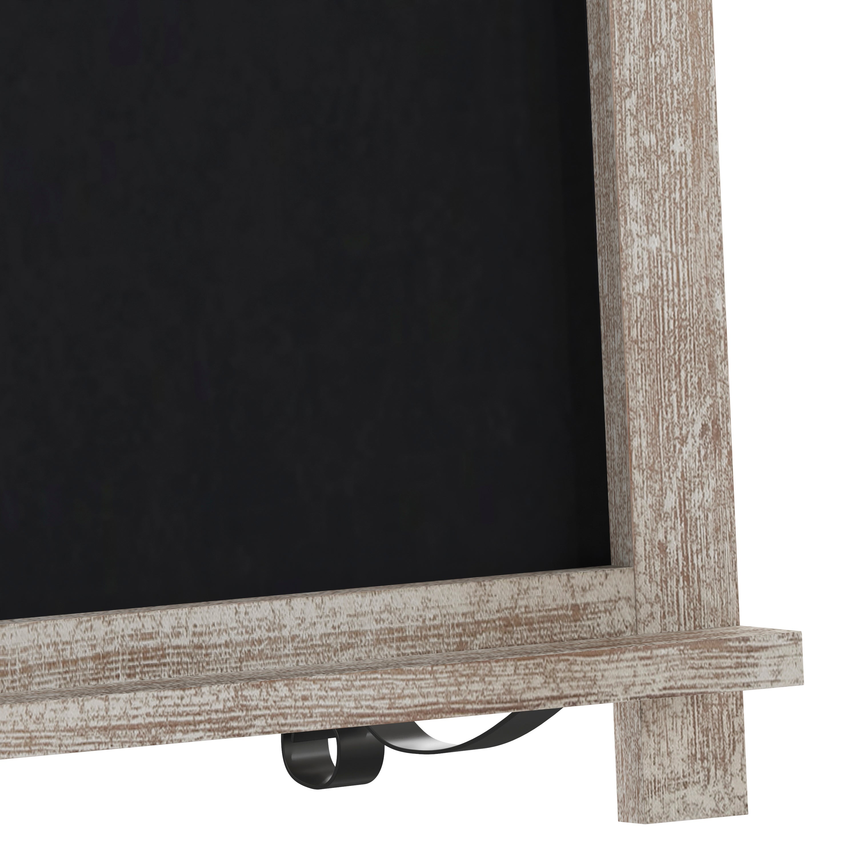 Canterbury 12" x 17" Weathered Tabletop Magnetic Chalkboards with Metal Scrolled Legs, Hanging Wall Chalkboards, Countertop Memo Boards, Set of 10