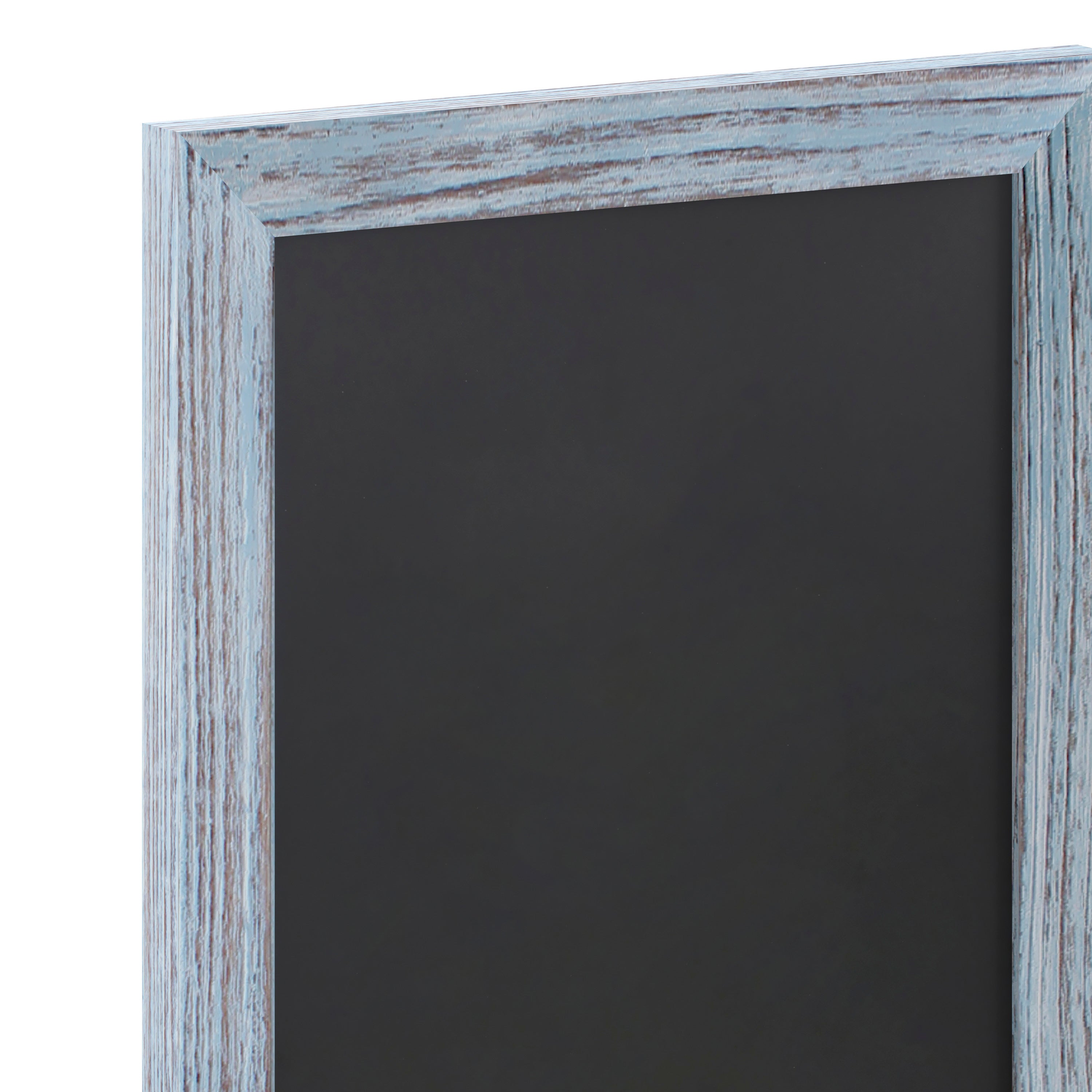 Canterbury 11" x 17" Rustic Blue Wall Mount Magnetic Chalkboard Sign, Hanging Wall Chalkboard Memo Board for Home, School, or Business, Set of 10
