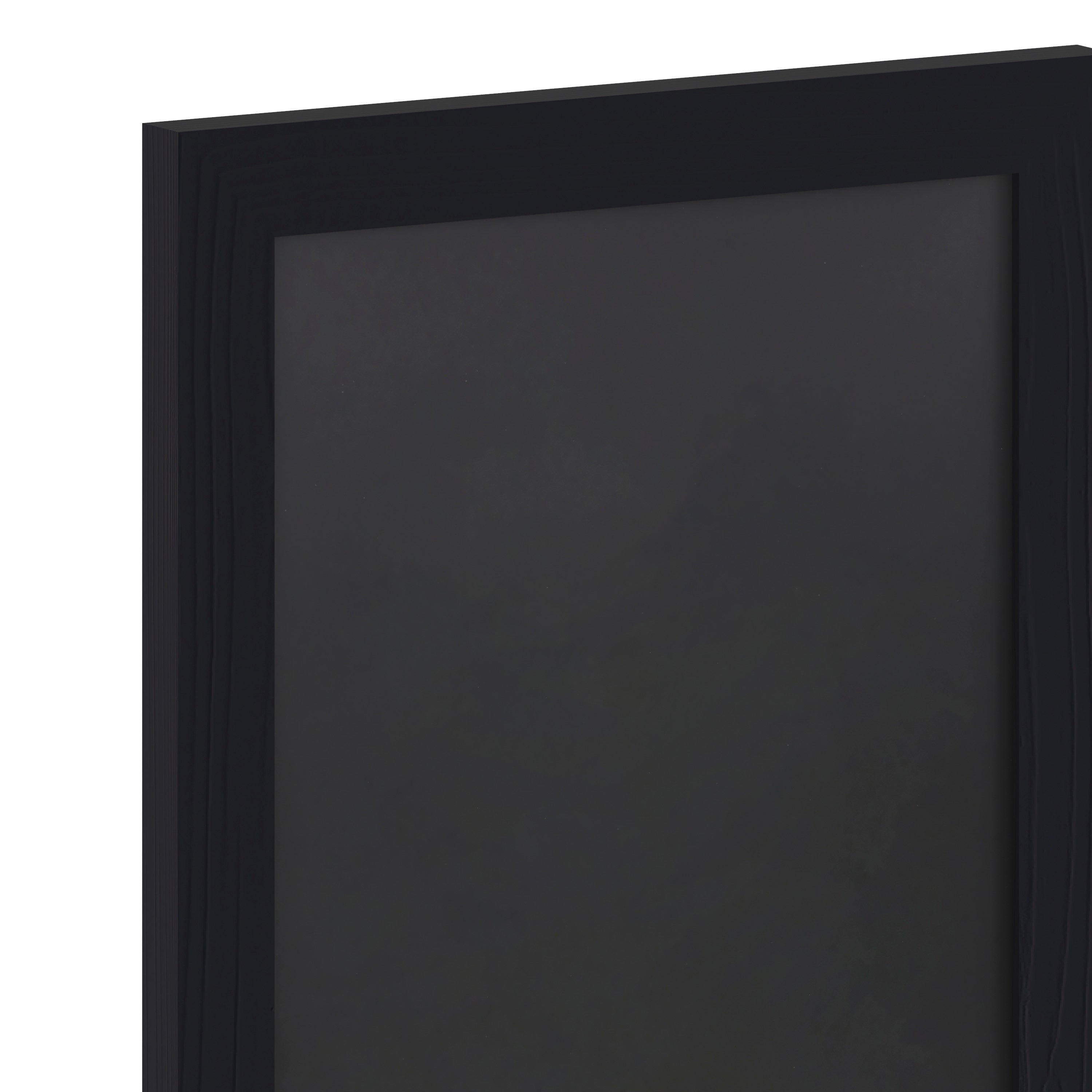 Canterbury 11" x 17" Black Wall Mount Magnetic Chalkboard Sign, Hanging Wall Chalkboard Memo Board for Home, School, or Business, Set of 10
