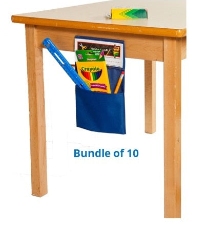 Bundle of 10: Blue Hand-e-Sack Stick & Store