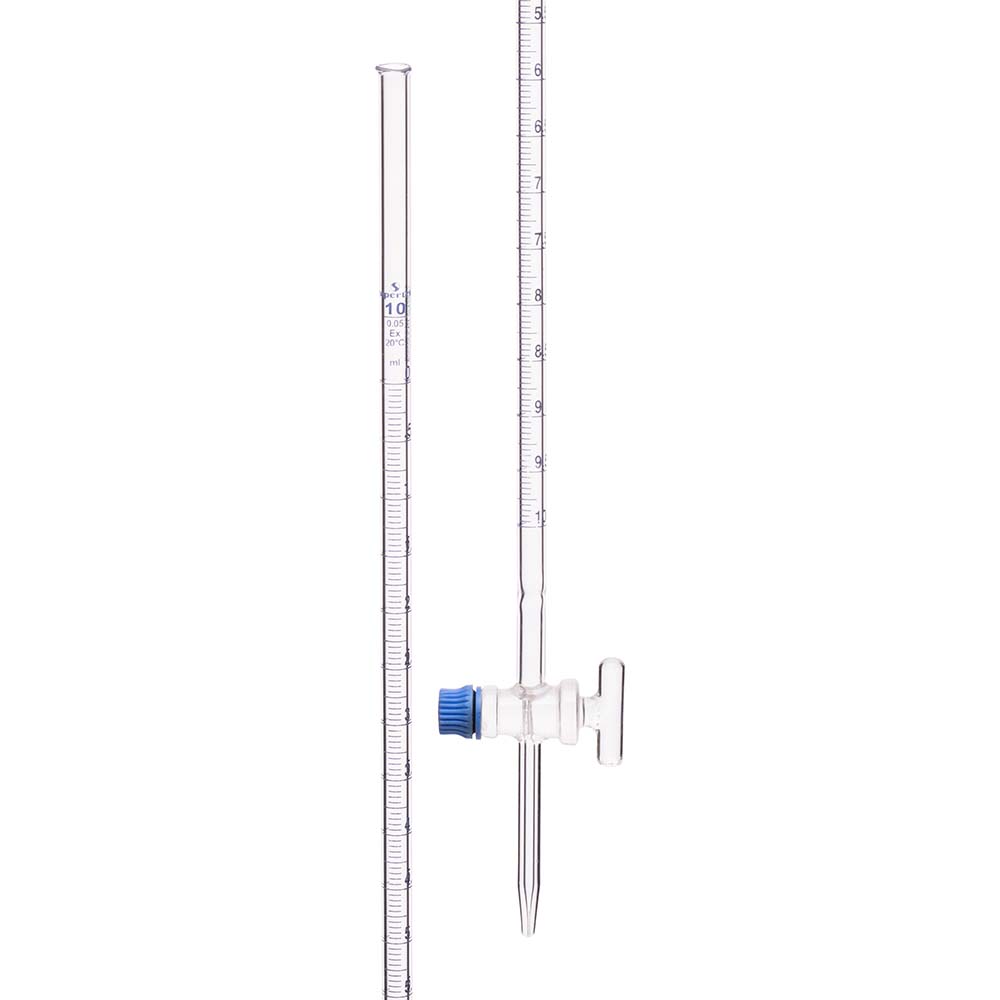 Burette, Class B Glass Ptfe Key Stopcock , 50ml