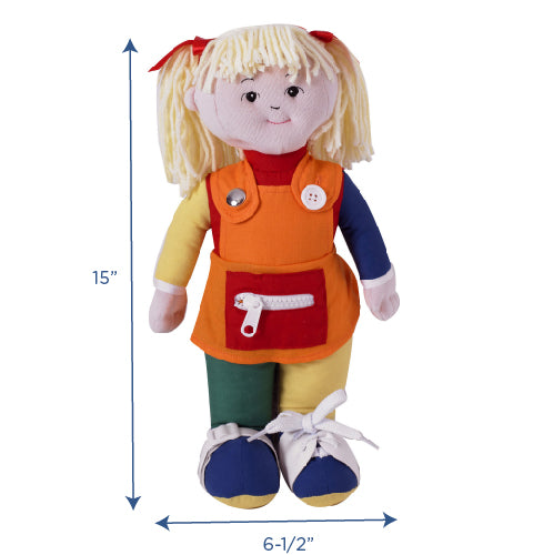 Learn to Dress - Caucasian Girl