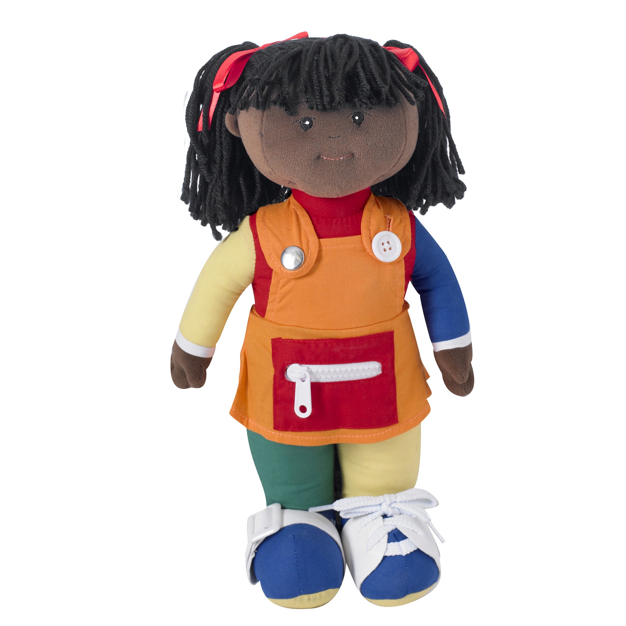 Learn to Dress - African American Girl