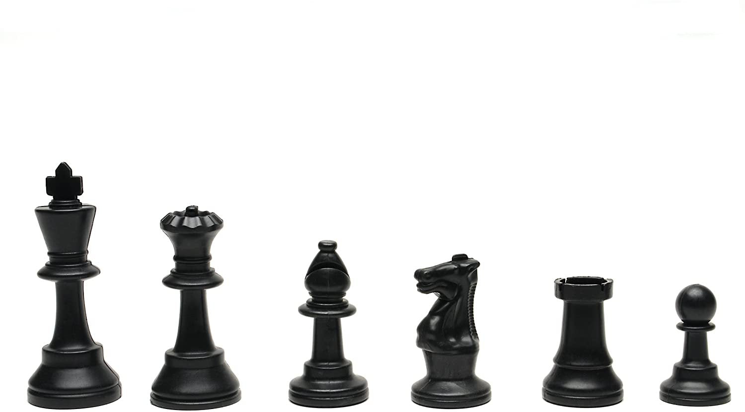 Tournament Chess Pack, Rollup Board, Tote, Staunton King 3.75 in.