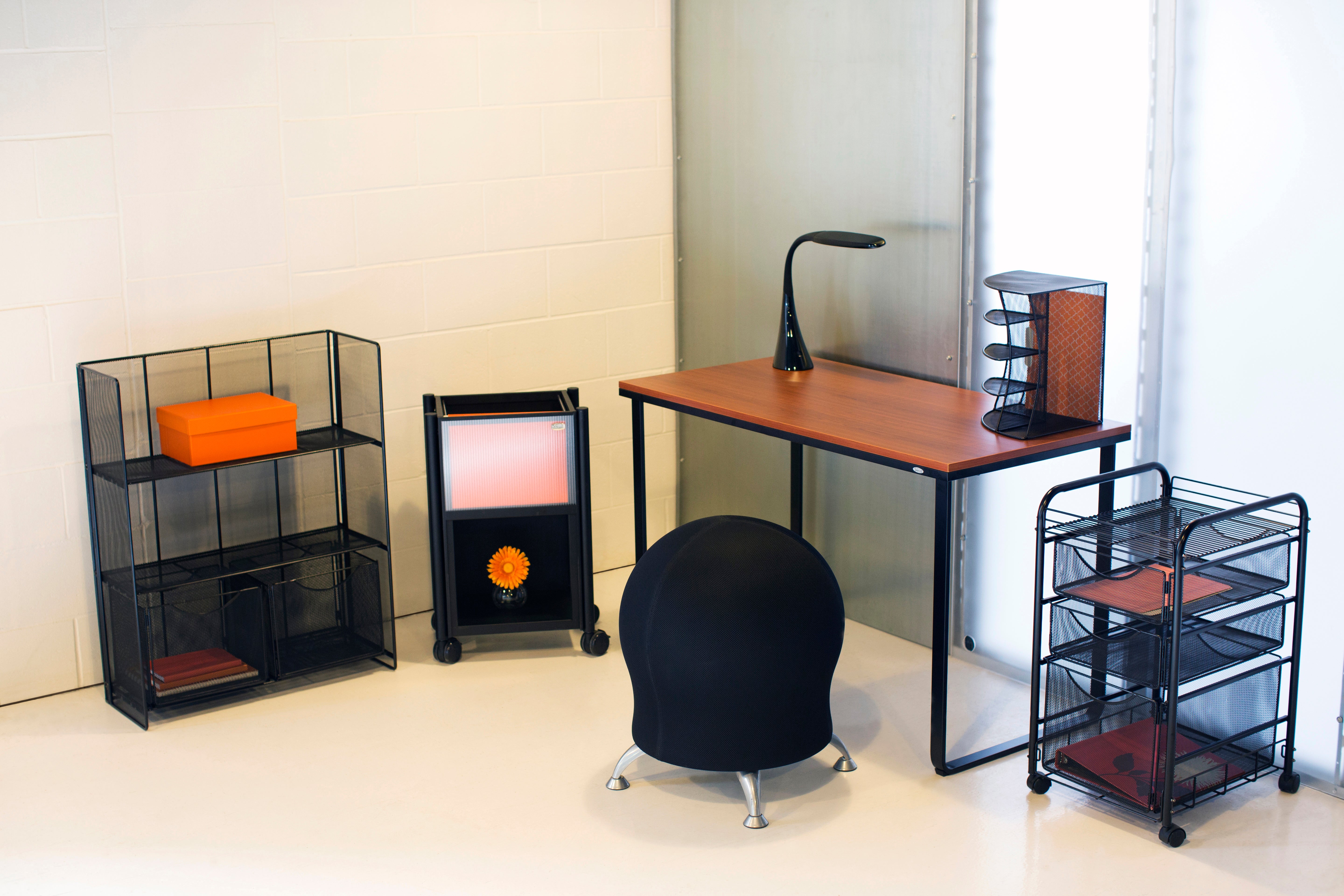 Onyx Cart File 3 Drawer Bl