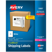 11" Height x 8 1/2" Width x 11" Length - Full Sheet - Permanent Adhesive - Laser - Matte - White - Paper - Permanent Adhesive, Customizable, Jam Resistant, Smudge-free - 1 / Sheet - 100 Total Sheets - 100 Total Label(s) - 100 / Box