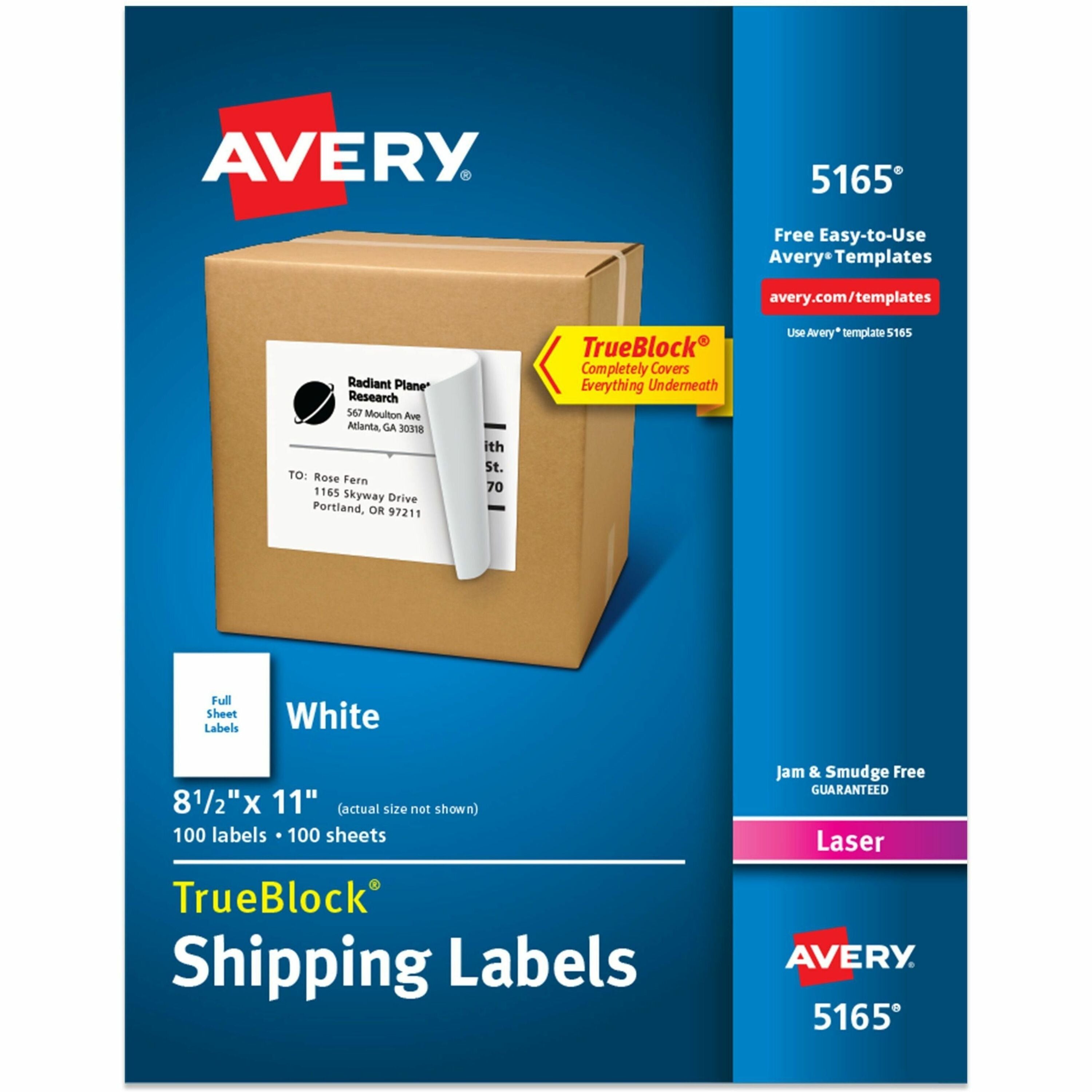 11" Height x 8 1/2" Width x 11" Length - Full Sheet - Permanent Adhesive - Laser - Matte - White - Paper - Permanent Adhesive, Customizable, Jam Resistant, Smudge-free - 1 / Sheet - 100 Total Sheets - 100 Total Label(s) - 100 / Box