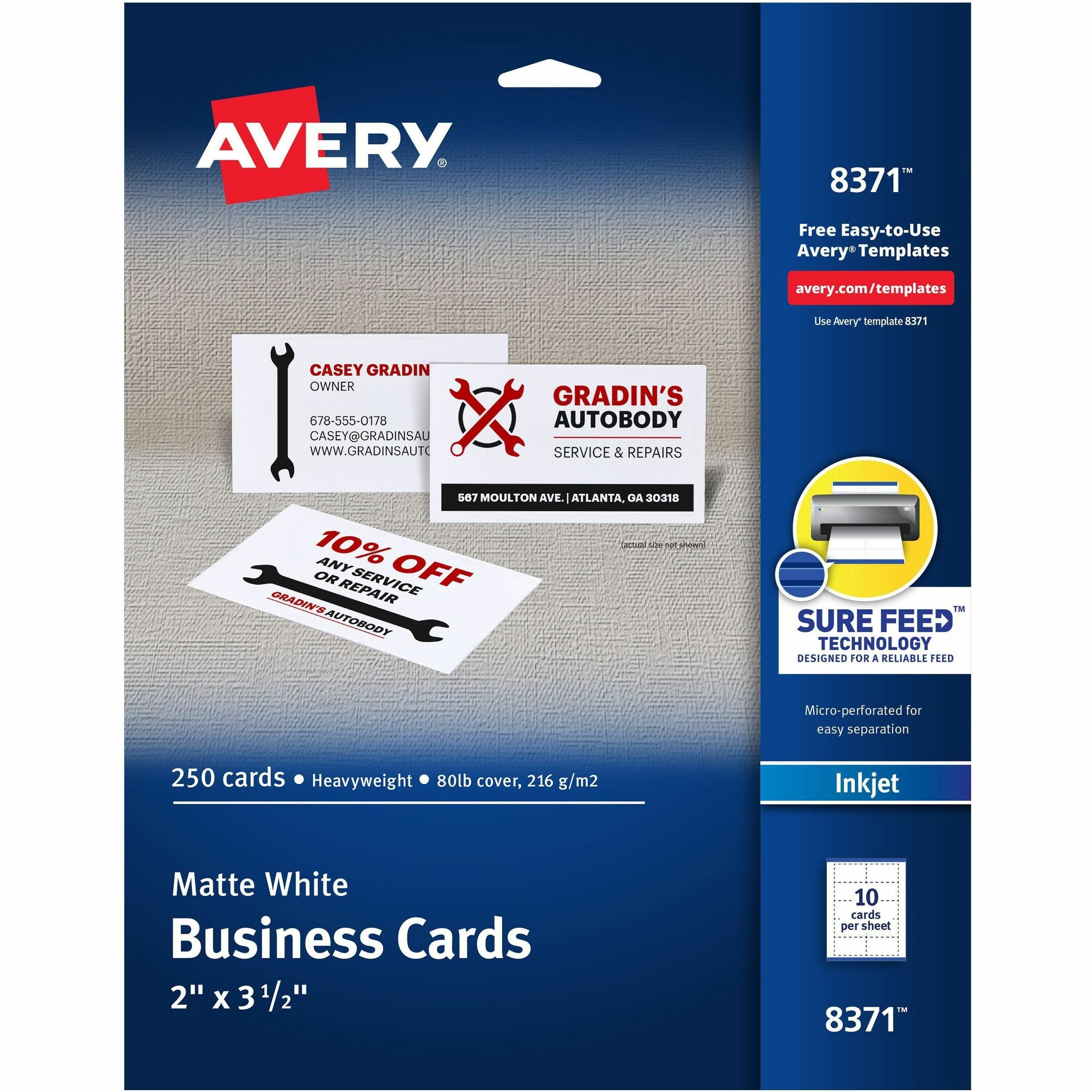 97 Brightness - A4 - 8 1/2" x 11" - 80 lb Basis Weight - 216 g/m² Grammage - Matte - Perforated, Heavyweight, Smooth Edge, Printable, Double-sided, Anti-jam, Smudge-free, Recyclable, Biodegradable - White - 250 / Pack