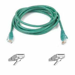 Belkin RJ45 CAT-5e Patch Cable, Snagless Molded Green 03
